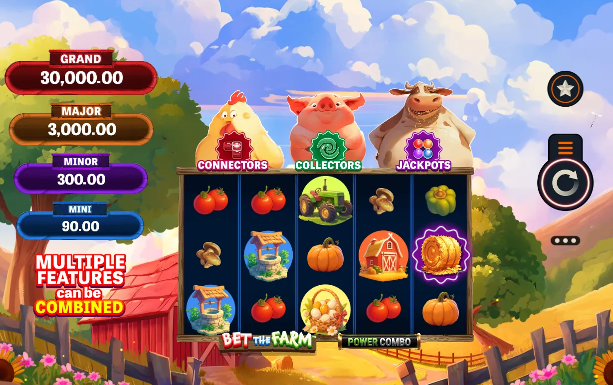 Bet the Farm Power Combo Slot